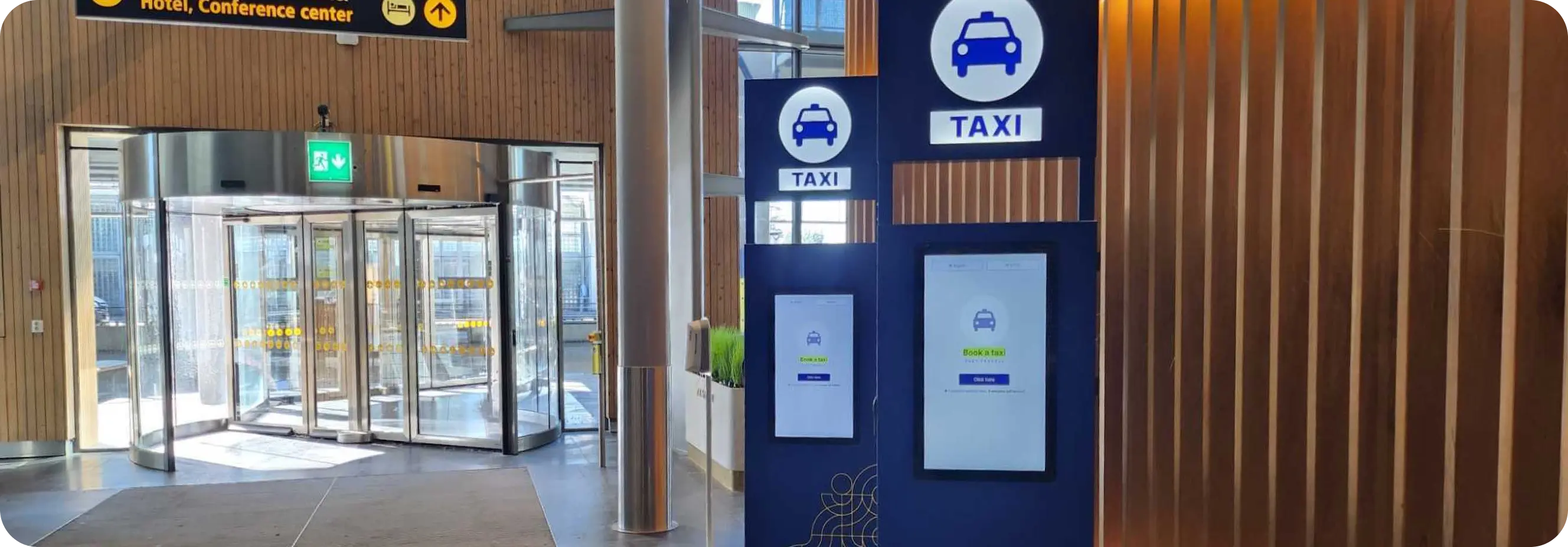 Optimizing taxi booking in Oslo Gardermoen airport